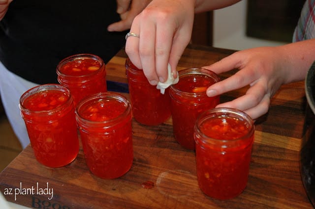 canning and making jams