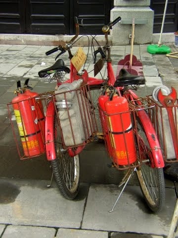 "Fire Fighter Bicycles"