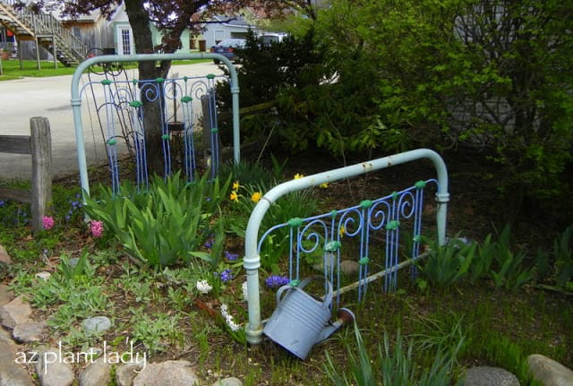 pretty bed for flowers