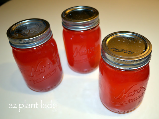 peach vinegar pour into clean jars with lids