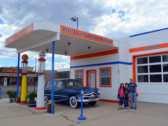 old gas station