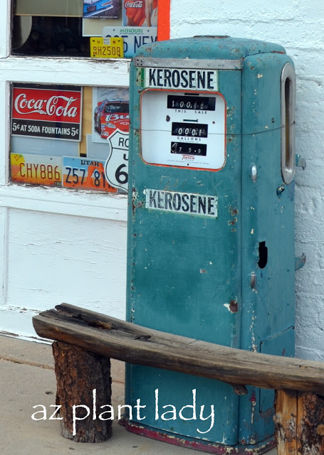 old gas station