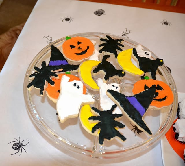 Halloween sugar cookies