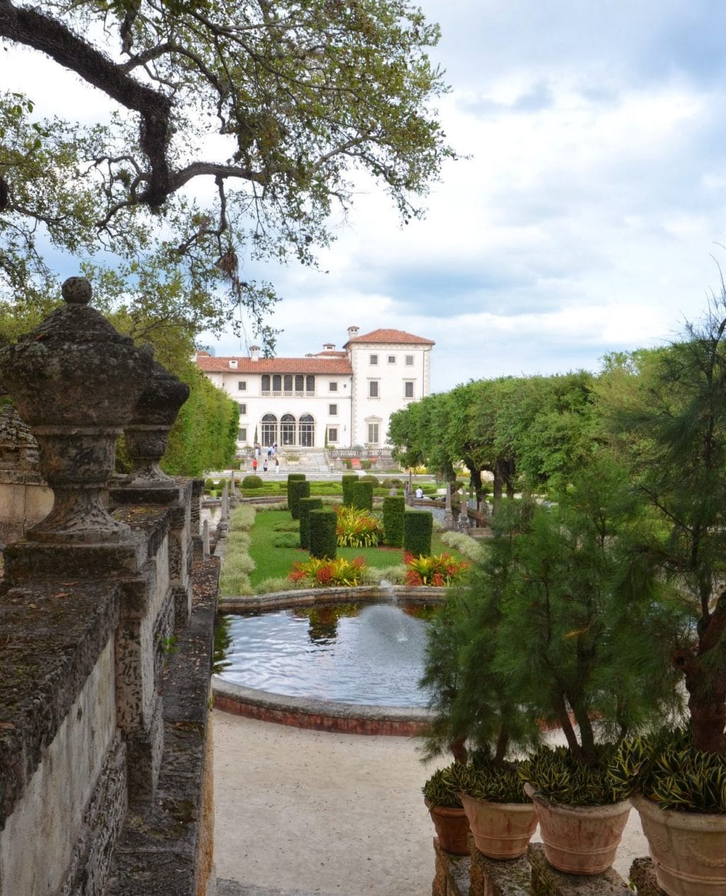 beautiful gardens of Vizcaya