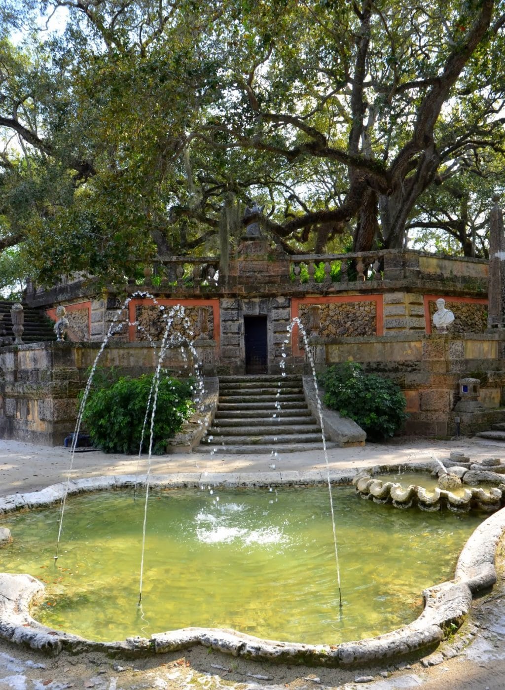 beautiful gardens of Vizcaya