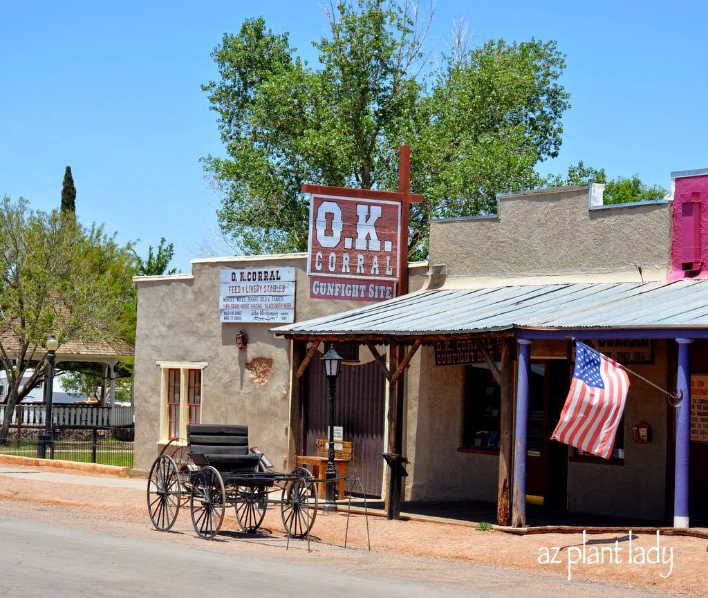 Old West town, Tombstone, Arizona.  
