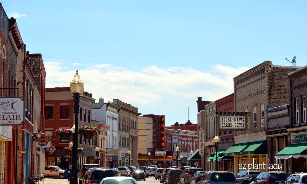 downtown of Manistee