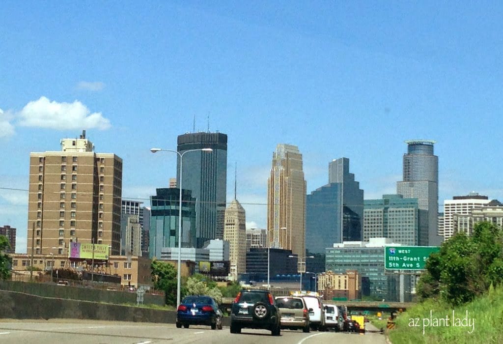 toward Minneapolis