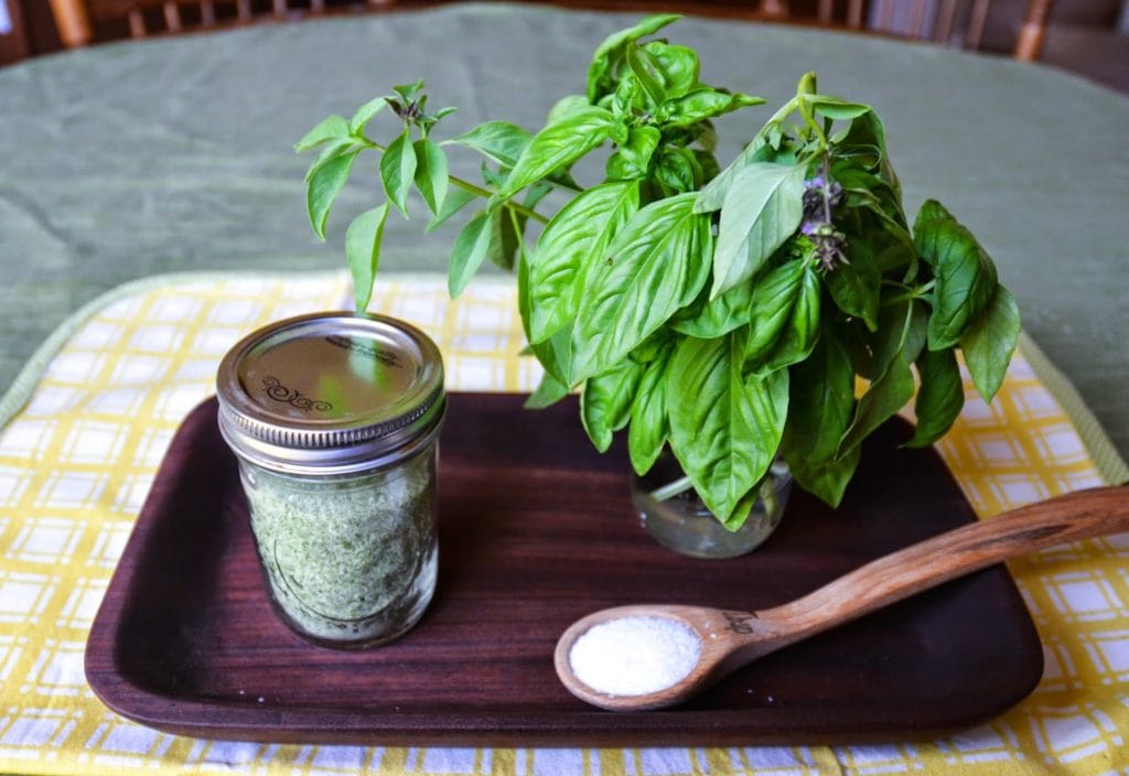 Basil Herb Salt : Got Basil? Create Delicious Herb Salt