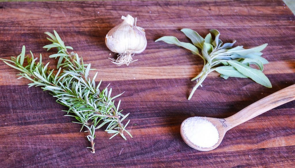 Rosemary Sage Garlic Salt