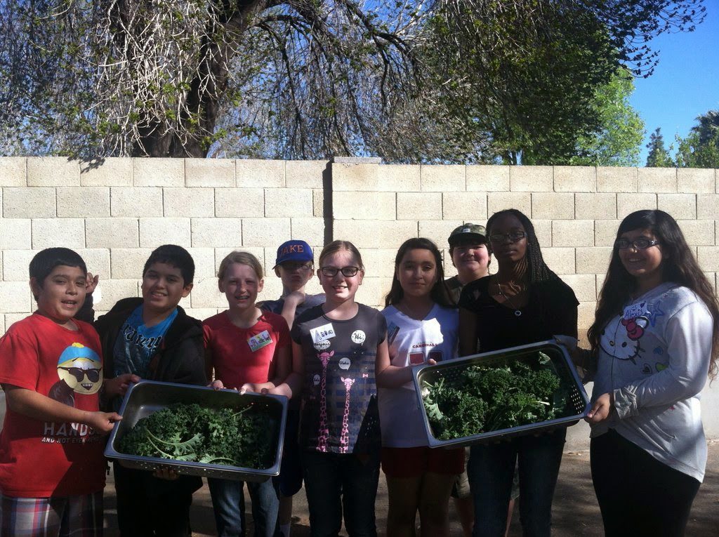 Garden Club at Johnson Elementary School in Mesa, Arizona