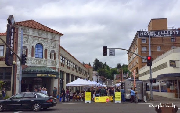 downtown Astoria, Oregon