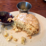 giant apricot scone