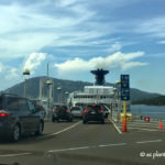 boarding the ferry