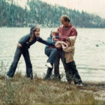 Tanaya Lake in Yosemite.  I'm on the left