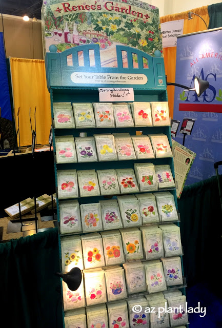different varieties of flower and vegetable seeds