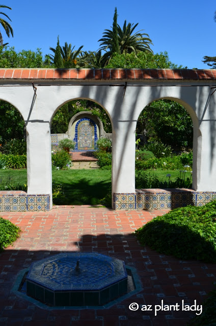 brightly-colored Spanish tiles