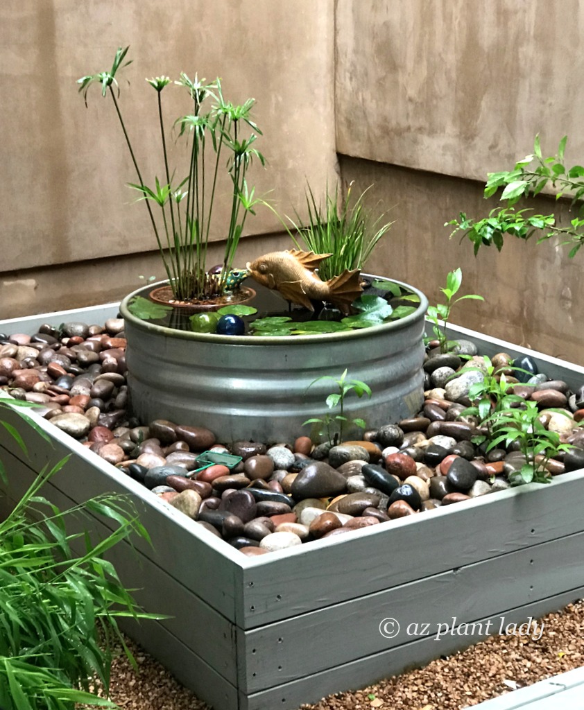 An English Garden water fountain