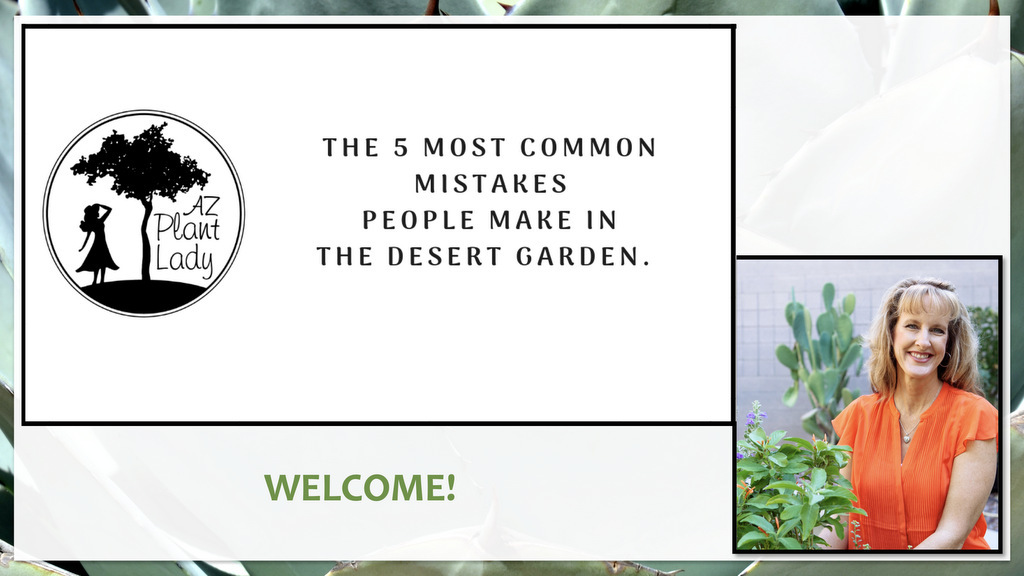 Free Webinar AZ Plant Lady