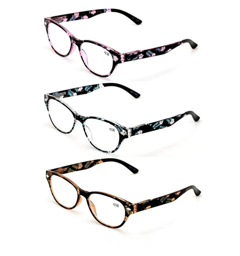 Eye Glasses with Flowers (gardening items)