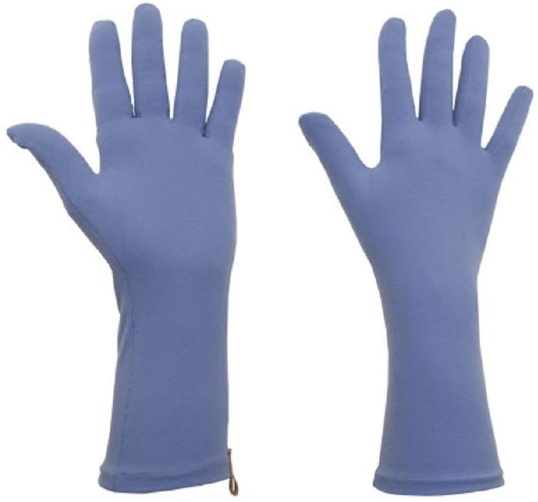 blue garden gloves (gardening gifts )